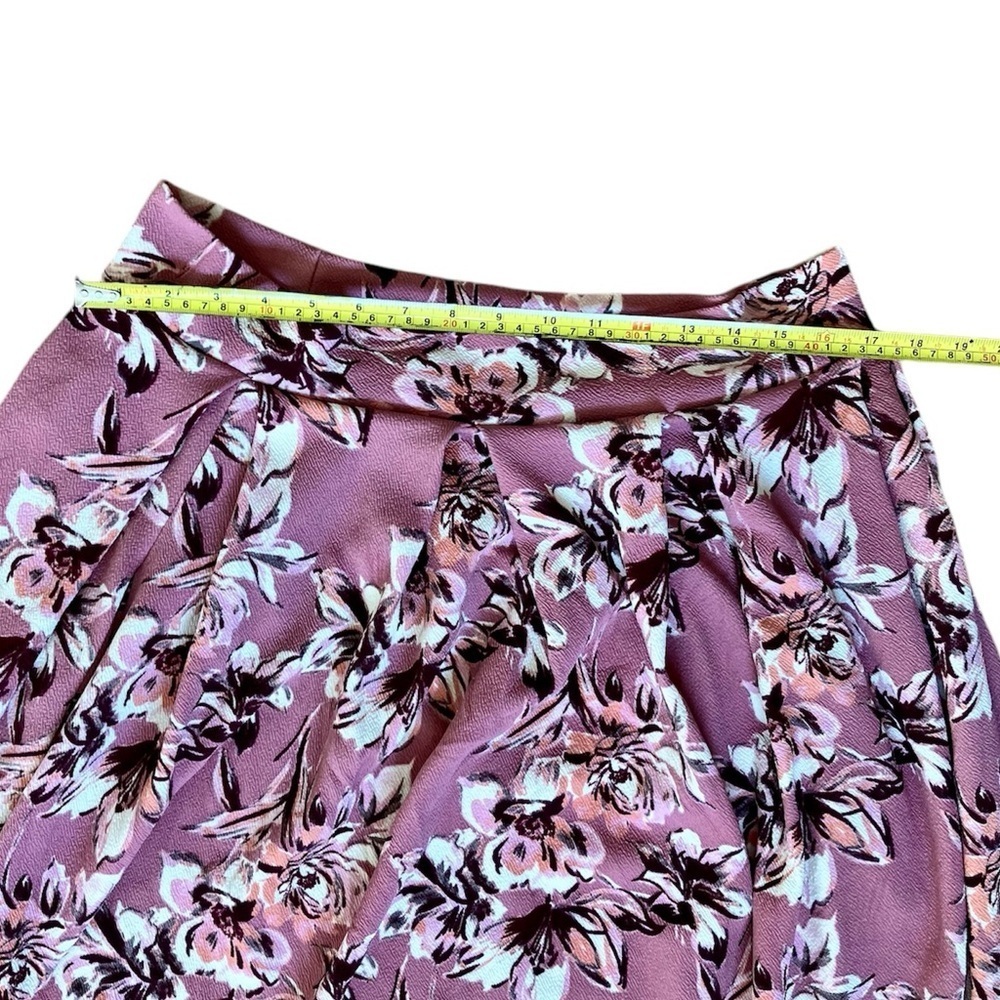 SWAK Designs Floral Maxi Skirt Pink Size 2X - Picture 4 of 7
